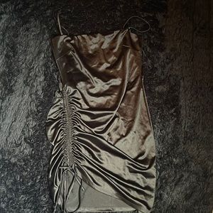 All black mini dress size large